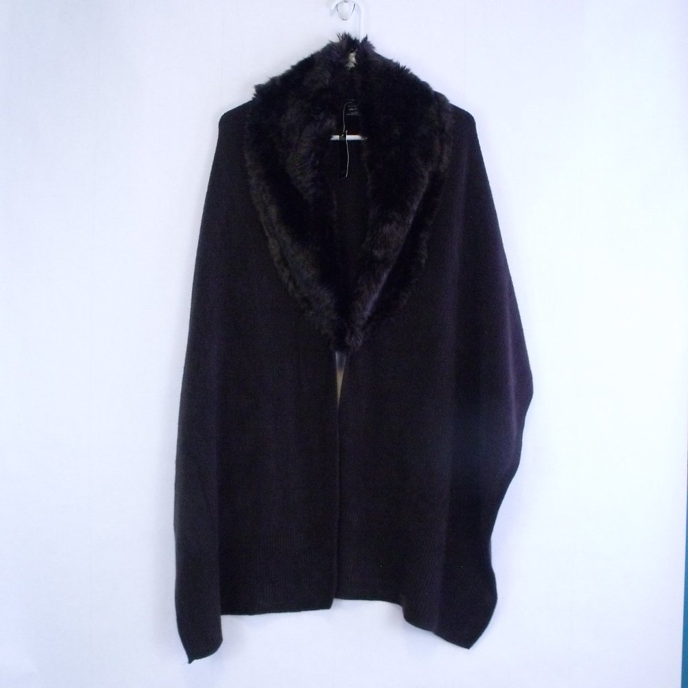 Mixit Brown Faux Fur Shoulder Wrap Shawl